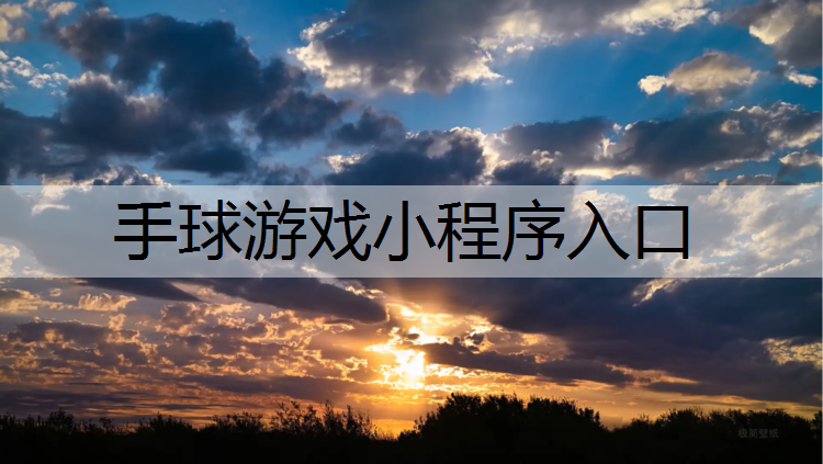 手球游戏小程序入口